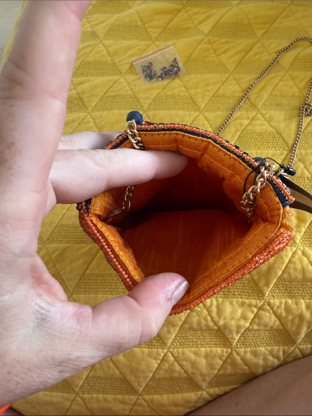 Mary Frances Multicolor Beaded Crossbody - CREATE Crayon Design - Picture 9 of 11